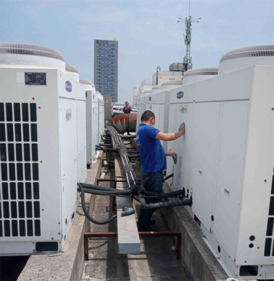 永康中央空调制热和不制冷系统维修方法